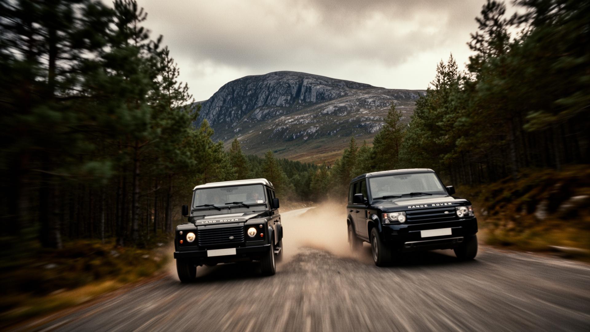 Pursuit through the Cairngorms — No Time to Die (2021)